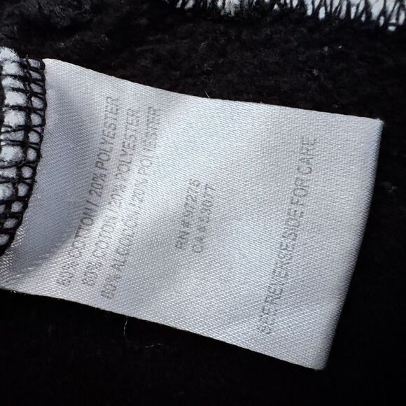 Y2K Fox Racing Embroidered Distressed Hoodie Black Size M - Picture 11 of 11